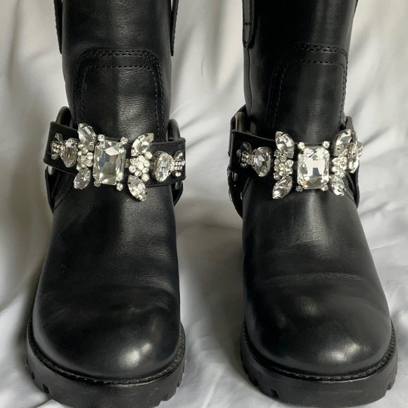 Marc Jacobs Embellished Boots 37.5 7.5 - Picture 3 of 10